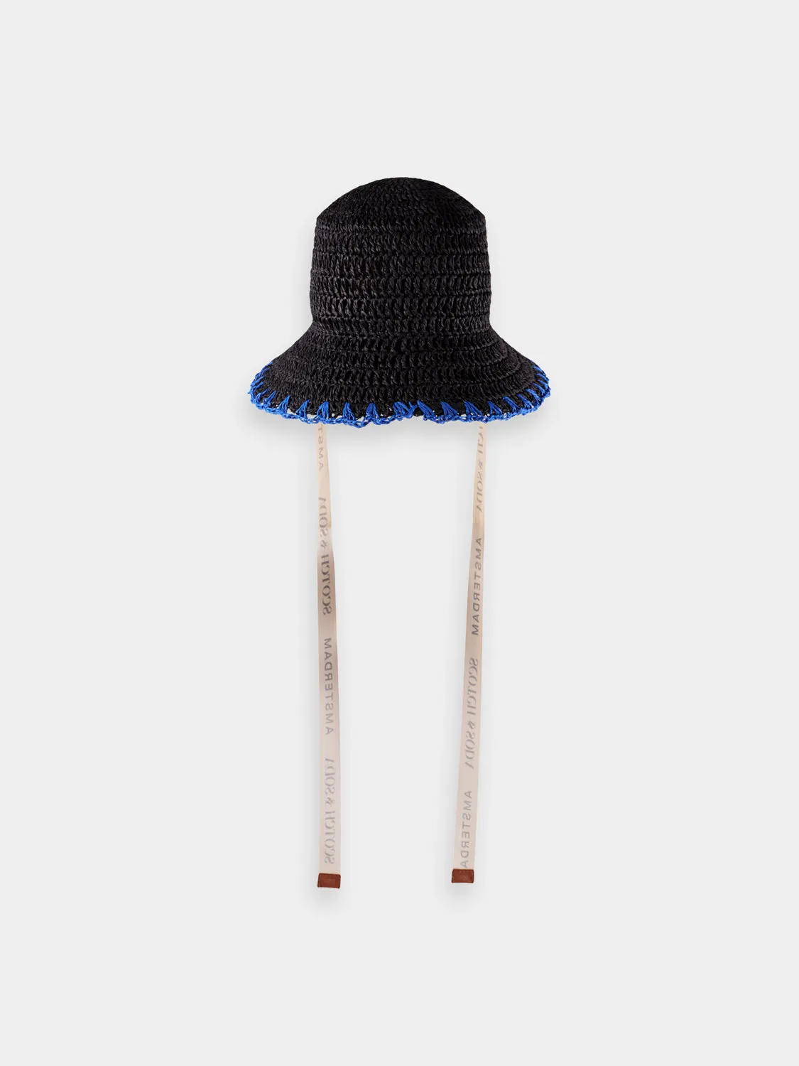 Straw bucket hat sold by Scotch & Soda product image thumbnail 2