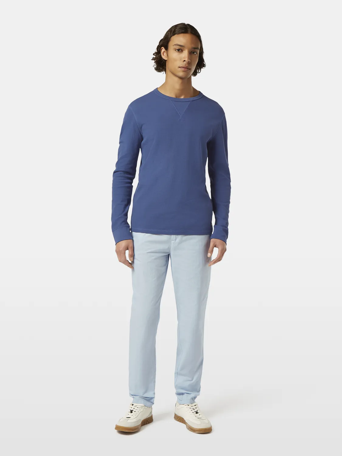 Waffle long sleeved t-shirt sold by Scotch & Soda product image thumbnail 4