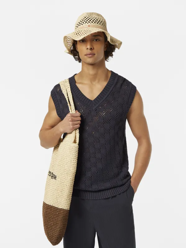Knitted v-neck vest sold by Scotch & Soda