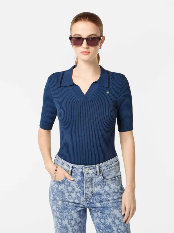 Ribbed polo made by Scotch & Soda