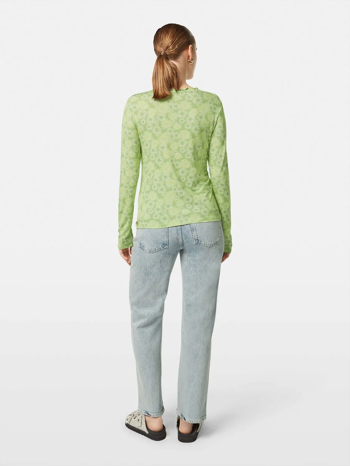 Printed long sleeved top sold by Scotch & Soda product image thumbnail 3