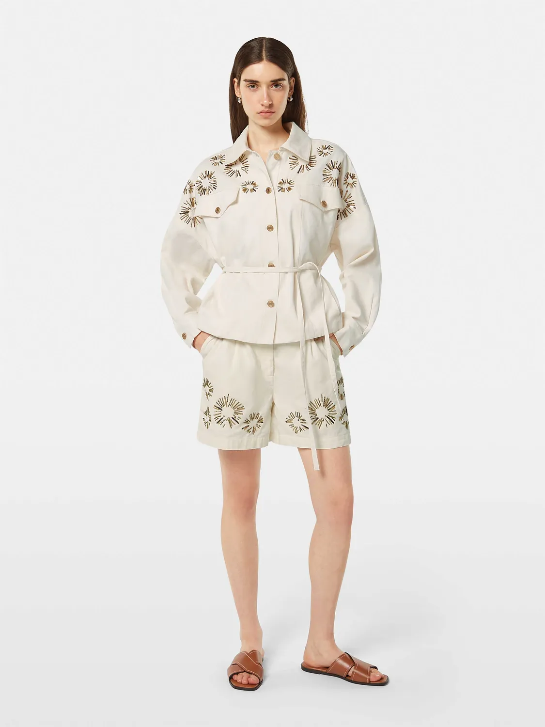 Embroidered trucker jacket sold by Scotch & Soda product image thumbnail 5