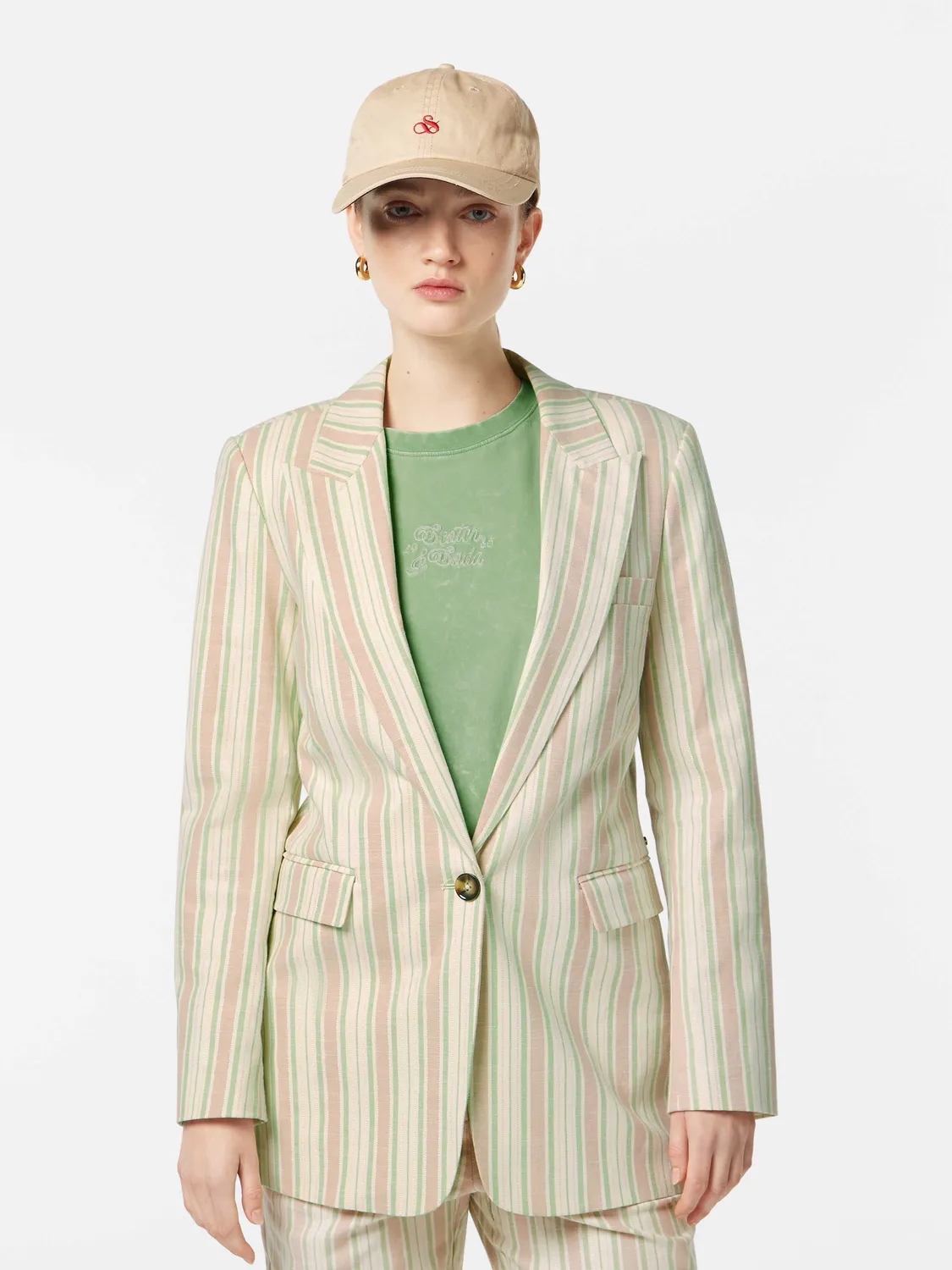 Lurex striped blazer sold by Scotch & Soda