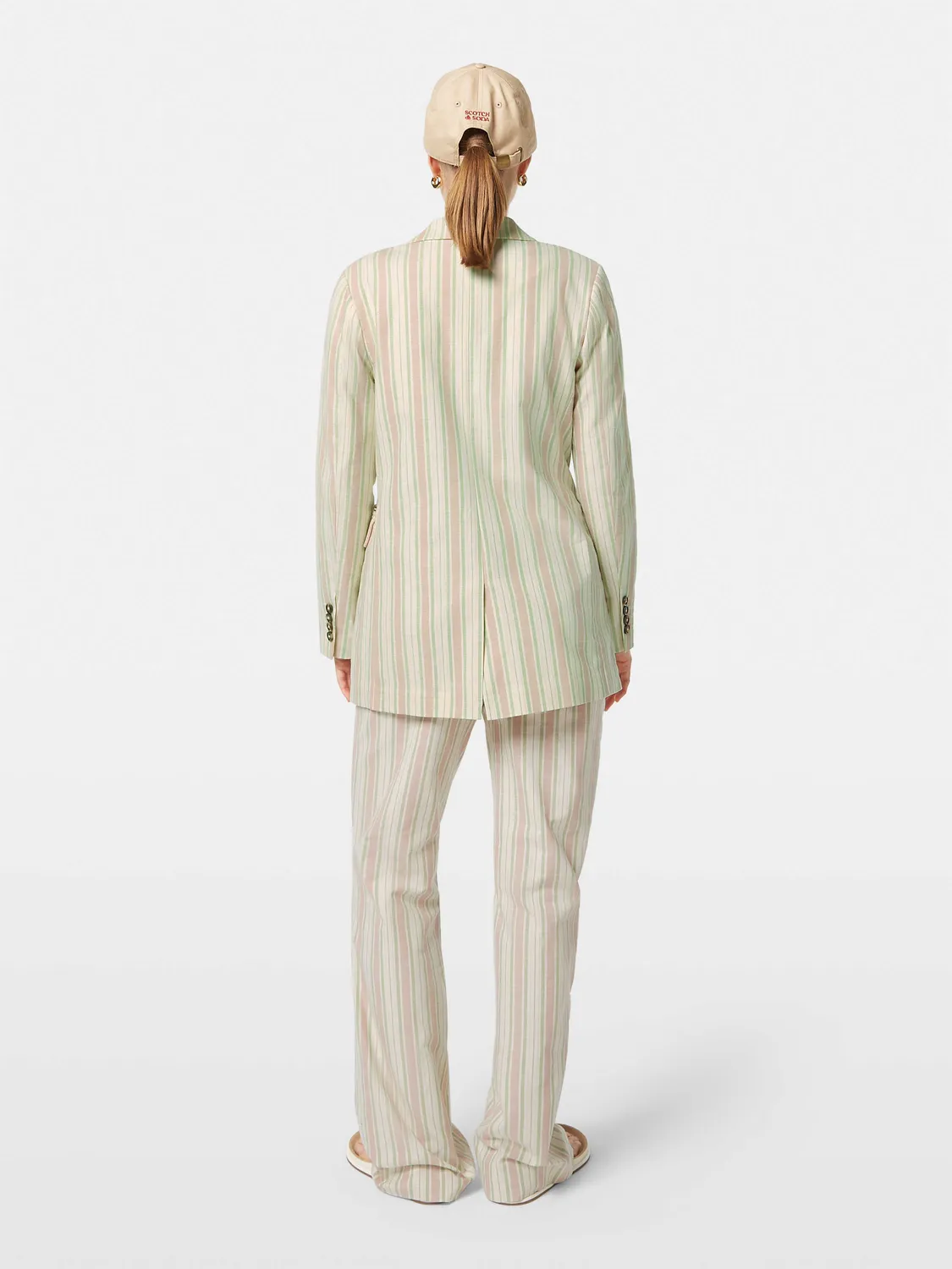 Lurex striped blazer sold by Scotch & Soda product image thumbnail 3