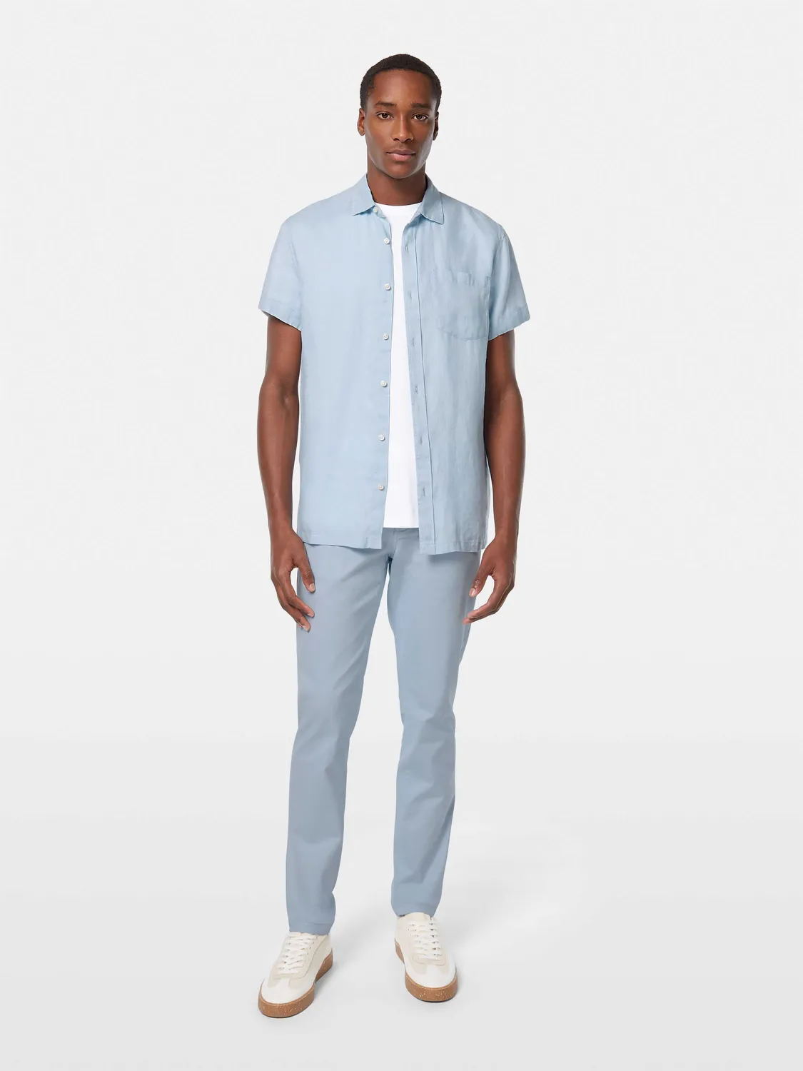 Short-sleeved linen shirt sold by Scotch & Soda product image thumbnail 4