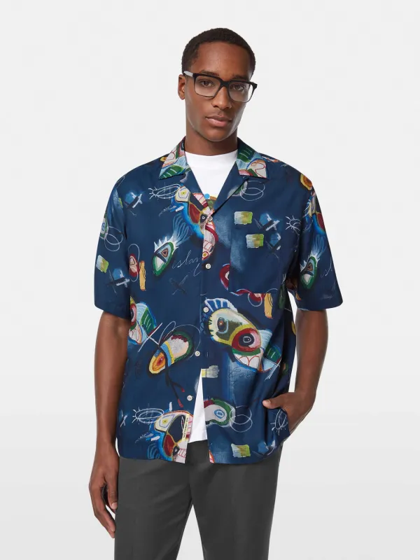 Printed short sleeved shirt sold by Scotch & Soda
