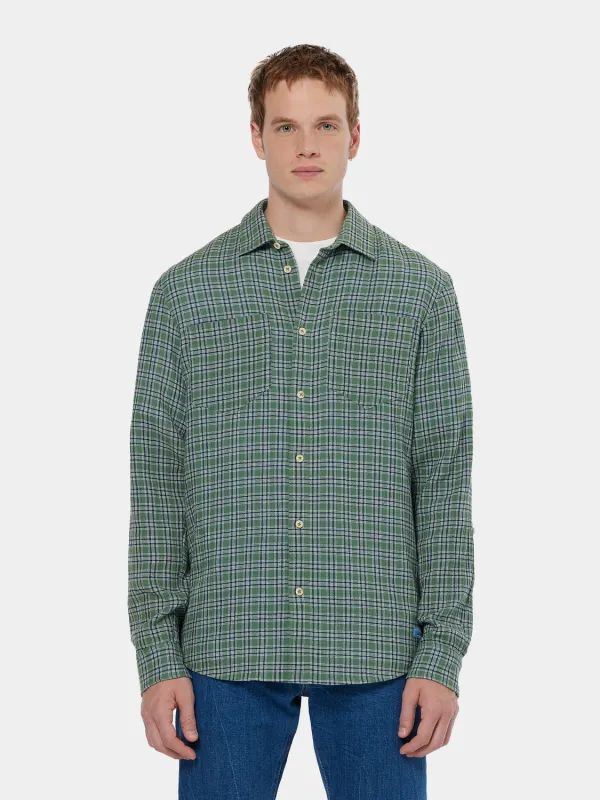 Double face check shirt sold by Scotch & Soda