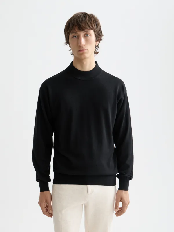 Mock neck sold by Scotch & Soda