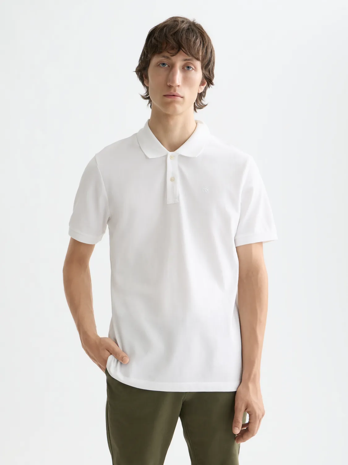 Logo pique polo sold by Scotch & Soda