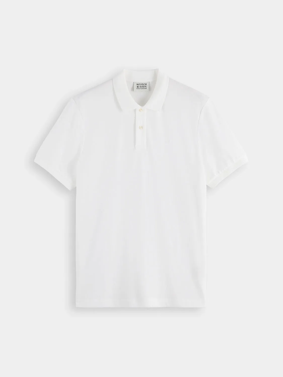 Logo pique polo sold by Scotch & Soda product image thumbnail 2