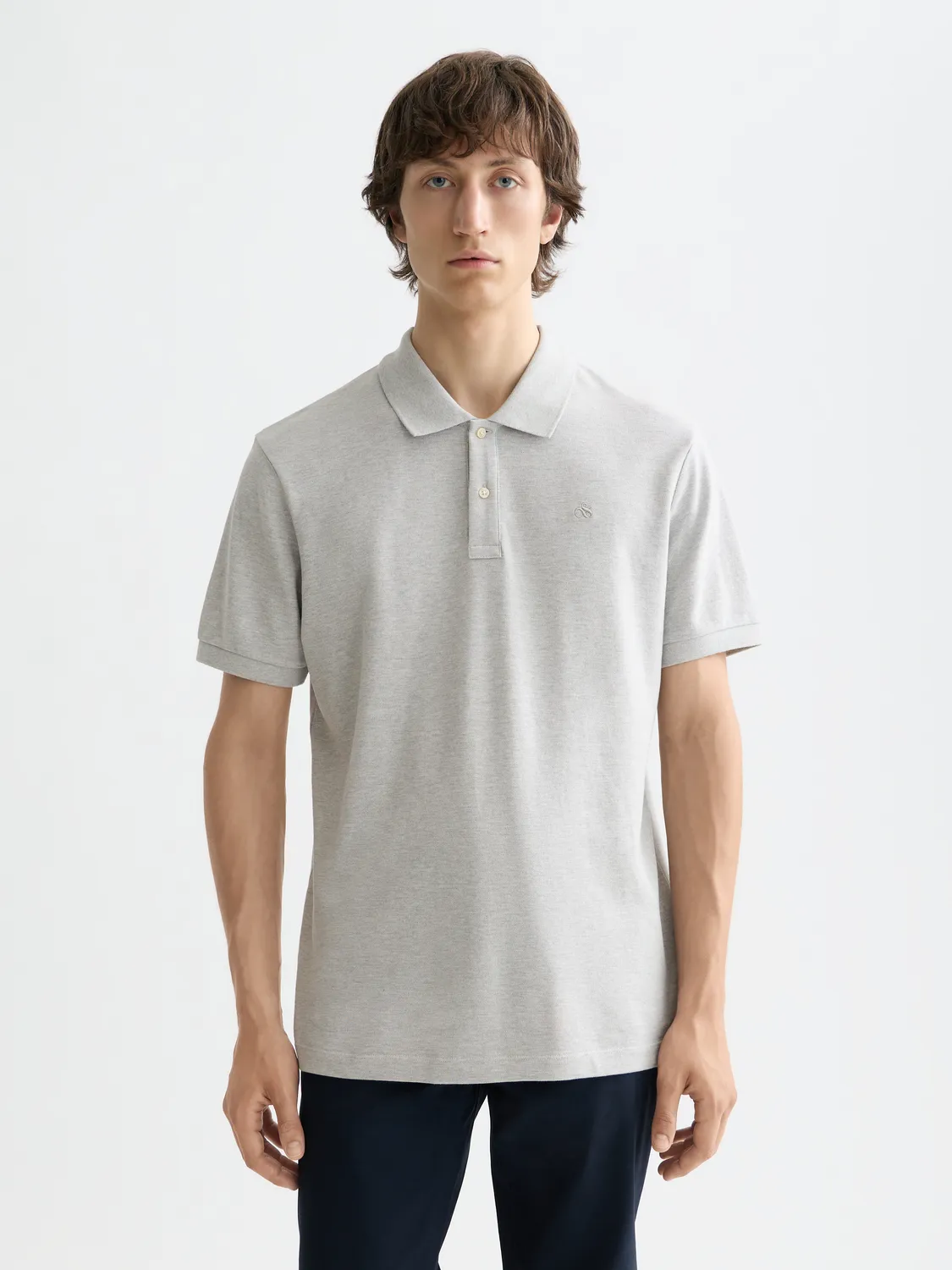 Logo pique polo sold by Scotch & Soda