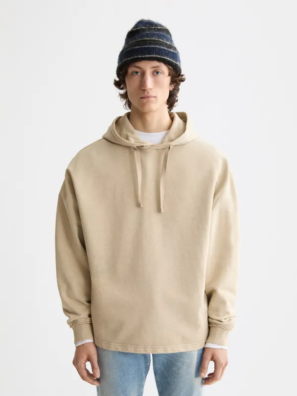 Garment-dyed hoodie made by Scotch & Soda
