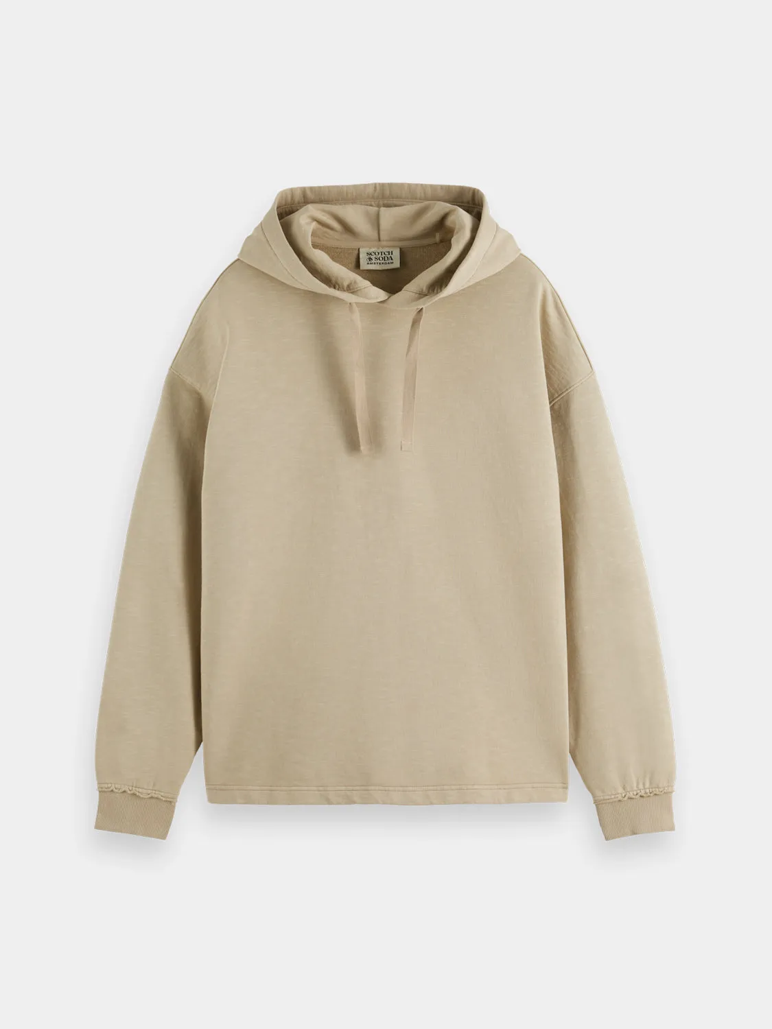 Garment-dyed hoodie sold by Scotch & Soda product image thumbnail 2
