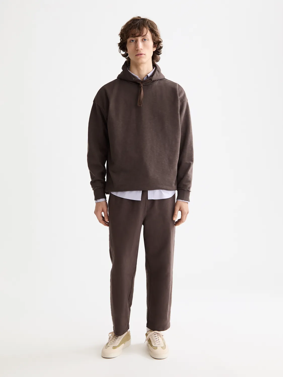 Garment-dyed hoodie sold by Scotch & Soda product image thumbnail 4