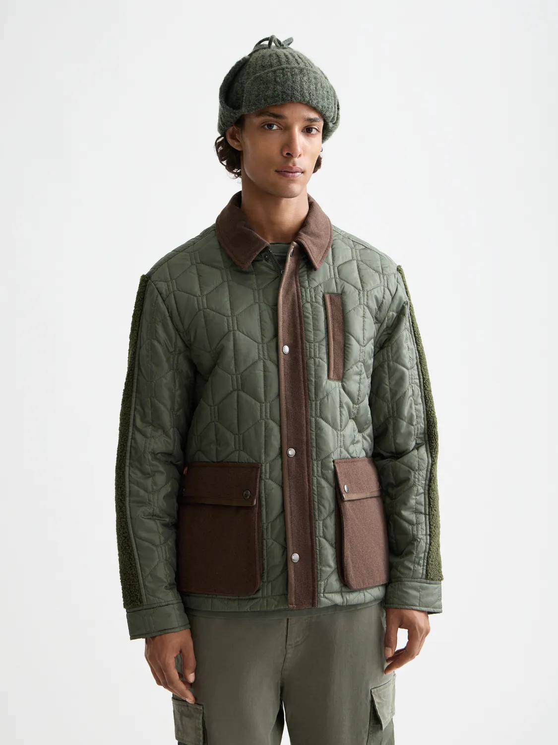 Quilted military jacket sold by Scotch & Soda