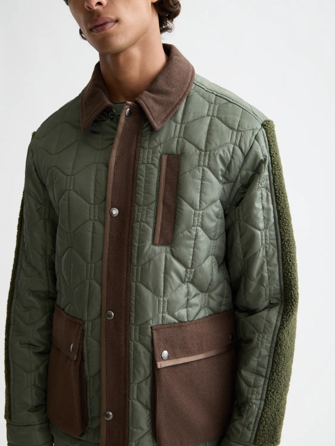 Quilted military jacket sold by Scotch & Soda product image thumbnail 4