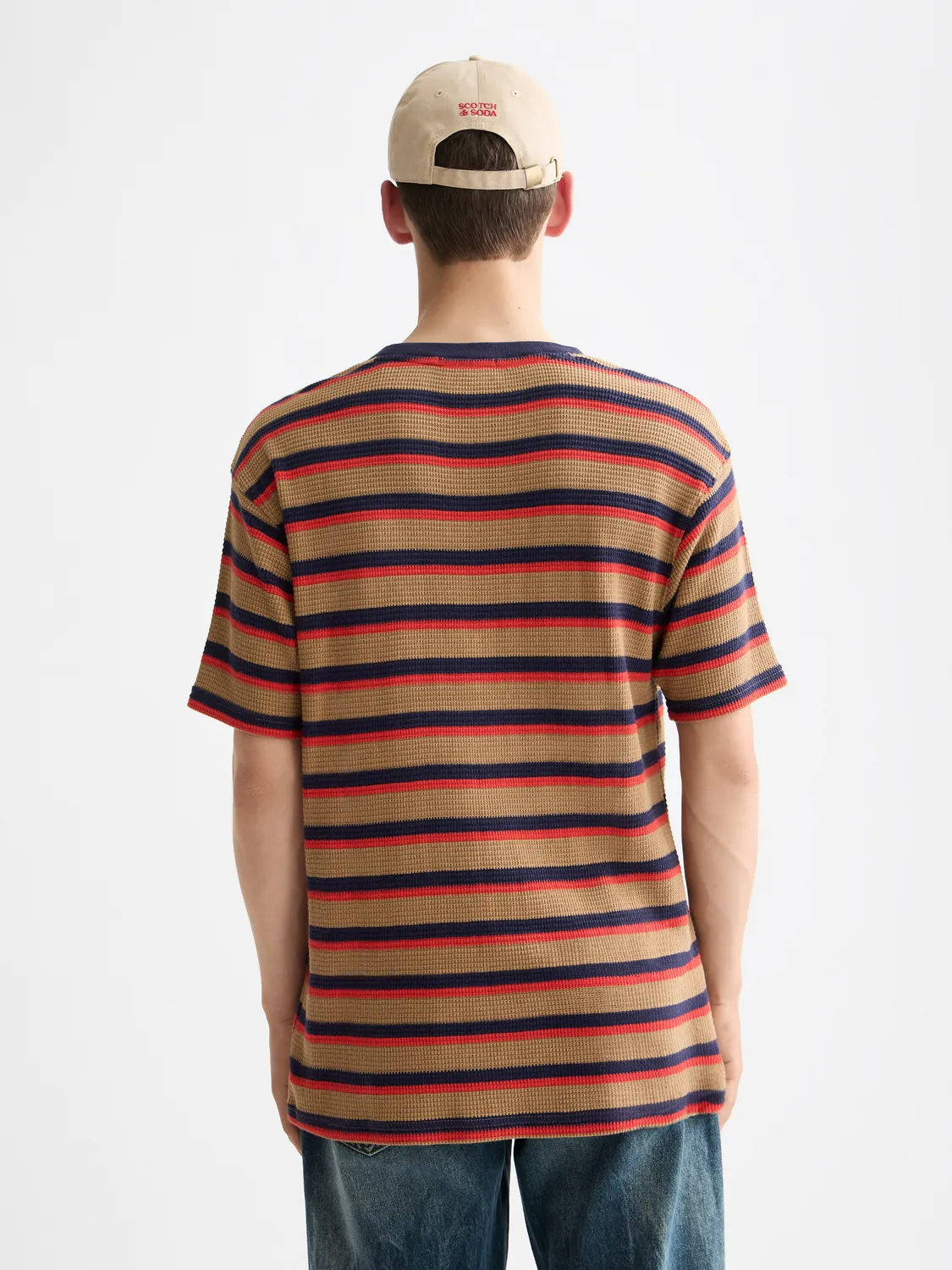 Waffle t-shirt sold by Scotch & Soda product image thumbnail 3