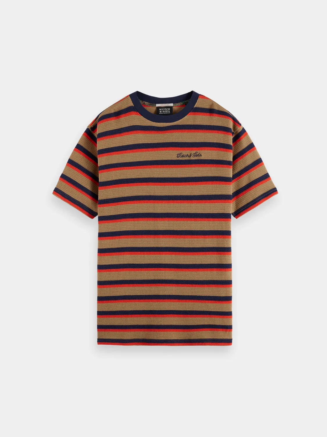 Waffle t-shirt sold by Scotch & Soda product image thumbnail 2