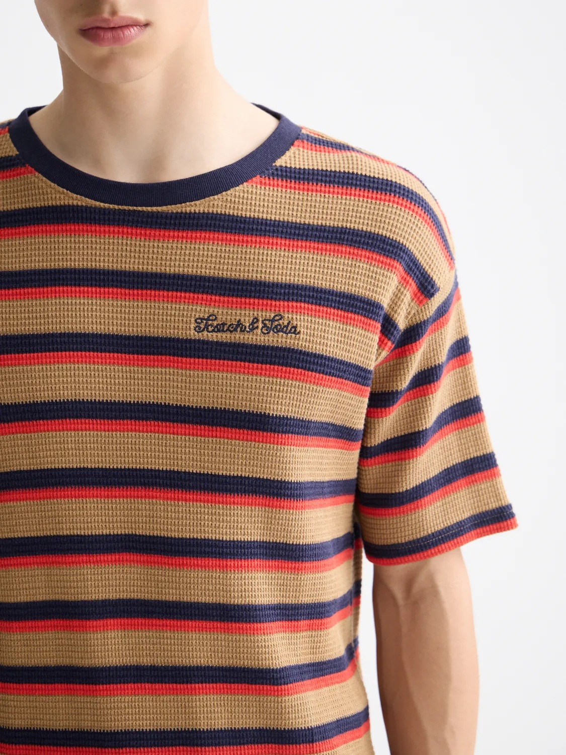 Waffle t-shirt sold by Scotch & Soda product image thumbnail 5