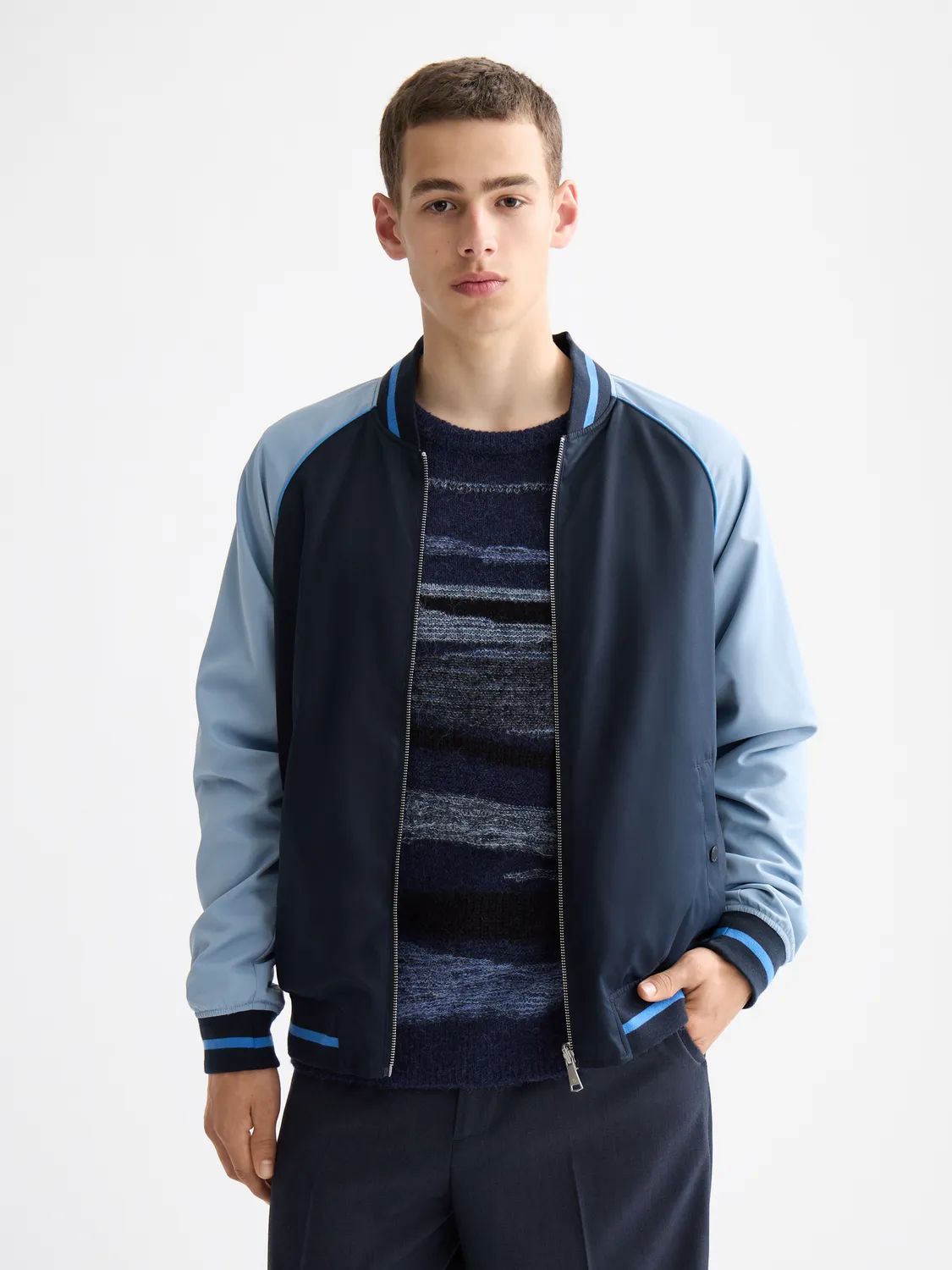 Reversible bomber sold by Scotch & Soda