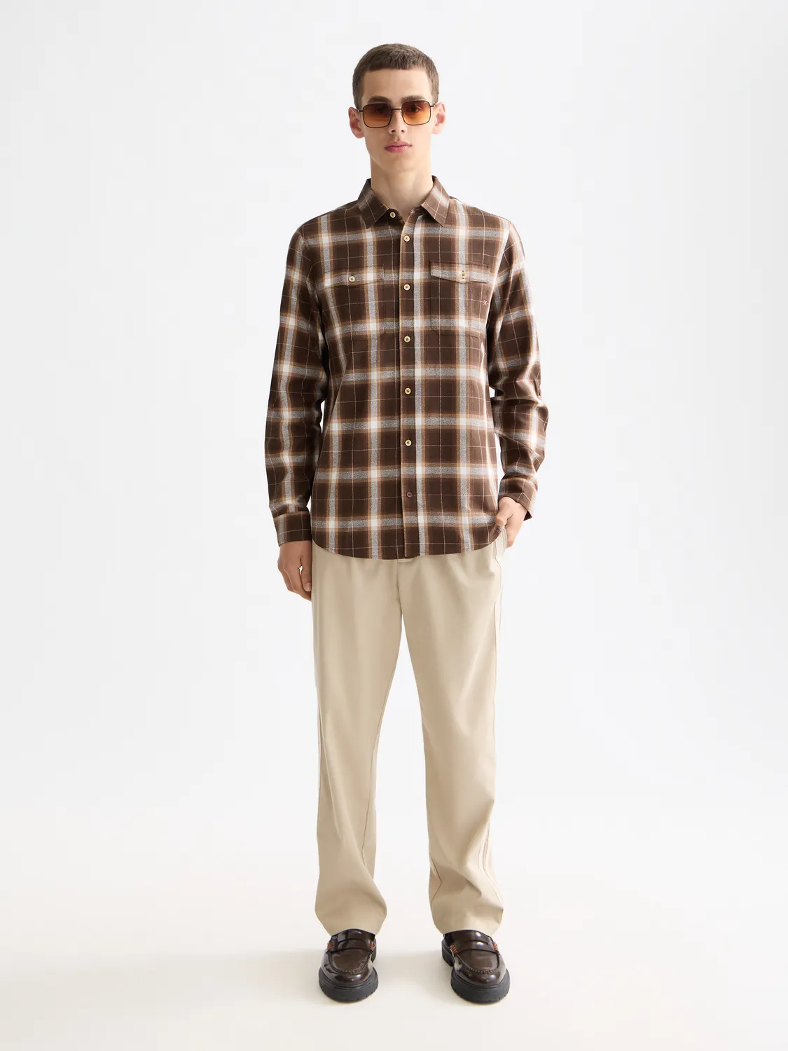 Lightweight flannel shirt sold by Scotch & Soda product image thumbnail 4