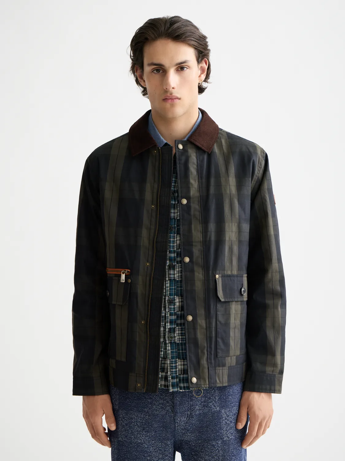 Wax cotton jacket sold by Scotch & Soda