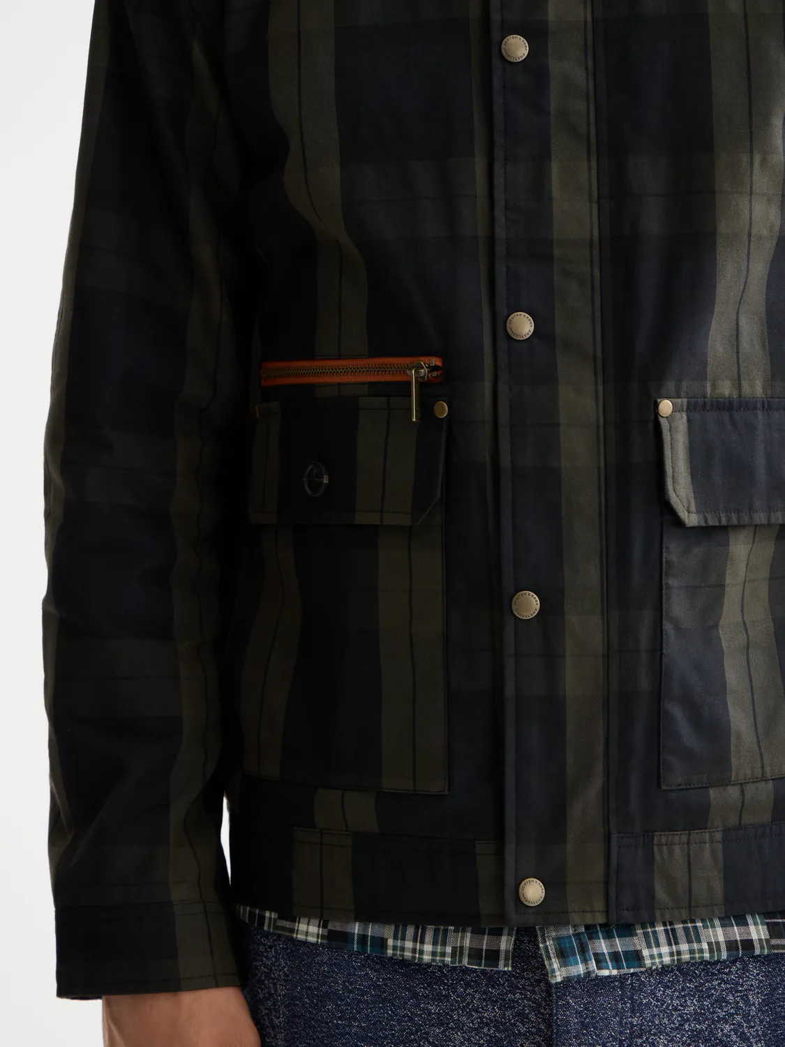 Wax cotton jacket sold by Scotch & Soda product image thumbnail 5