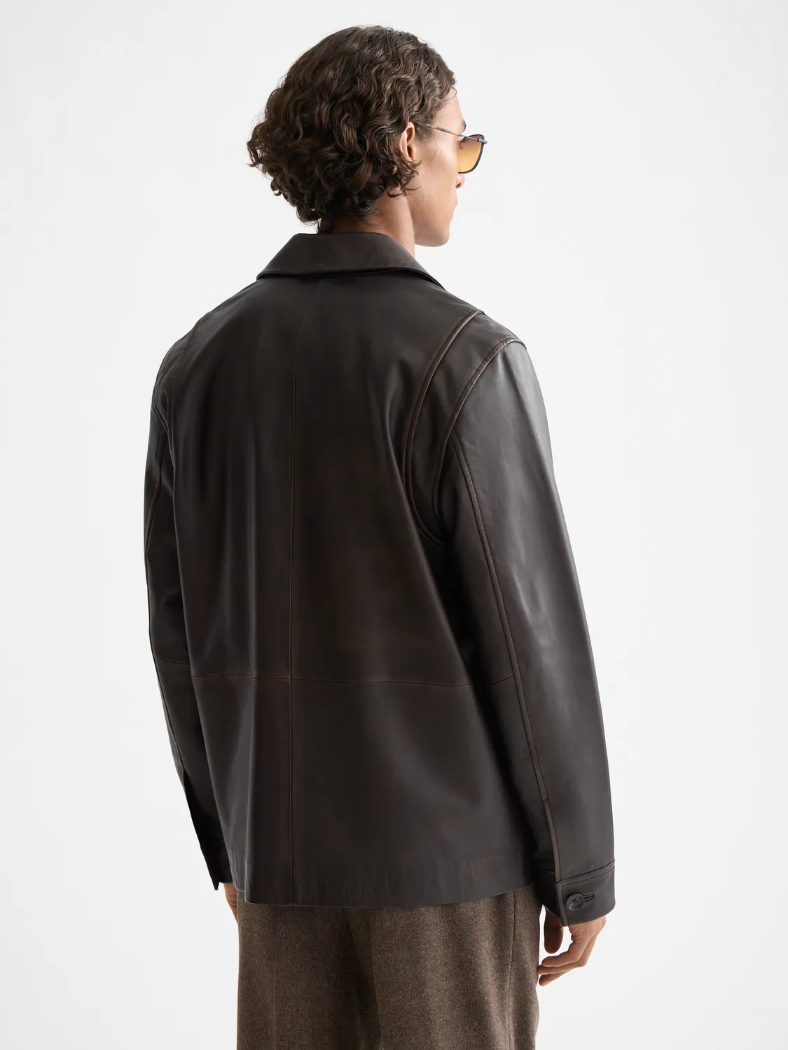 Leather blazer sold by Scotch & Soda product image thumbnail 3