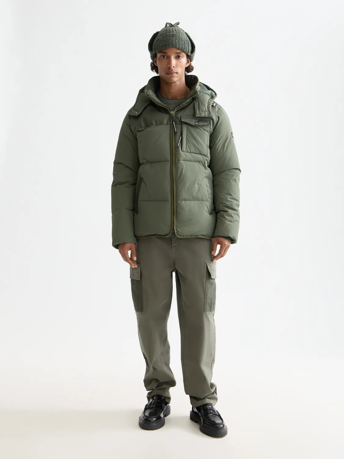 Hooded puffer jacket sold by Scotch & Soda product image thumbnail 4