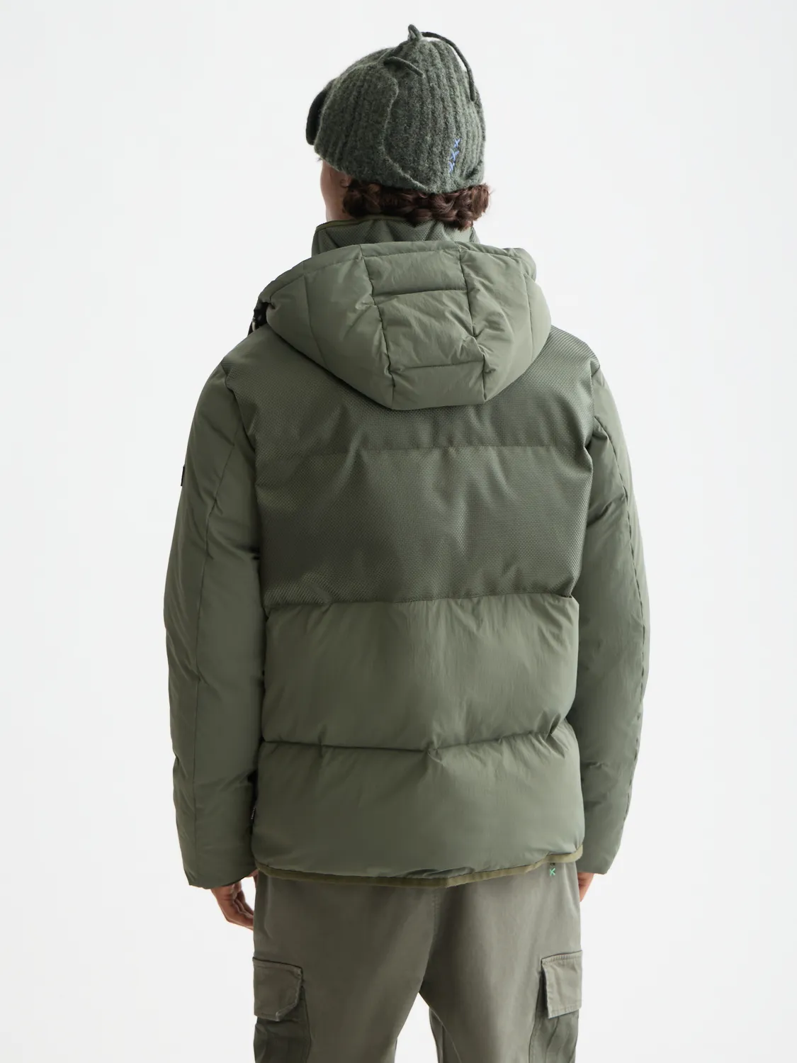Hooded puffer jacket sold by Scotch & Soda product image thumbnail 3
