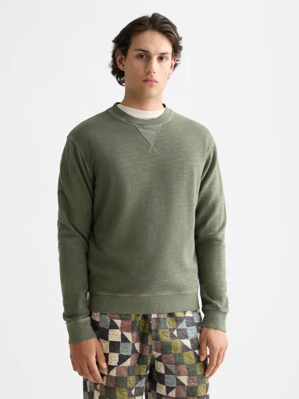 Garment-dyed sweatshirt made by Scotch & Soda