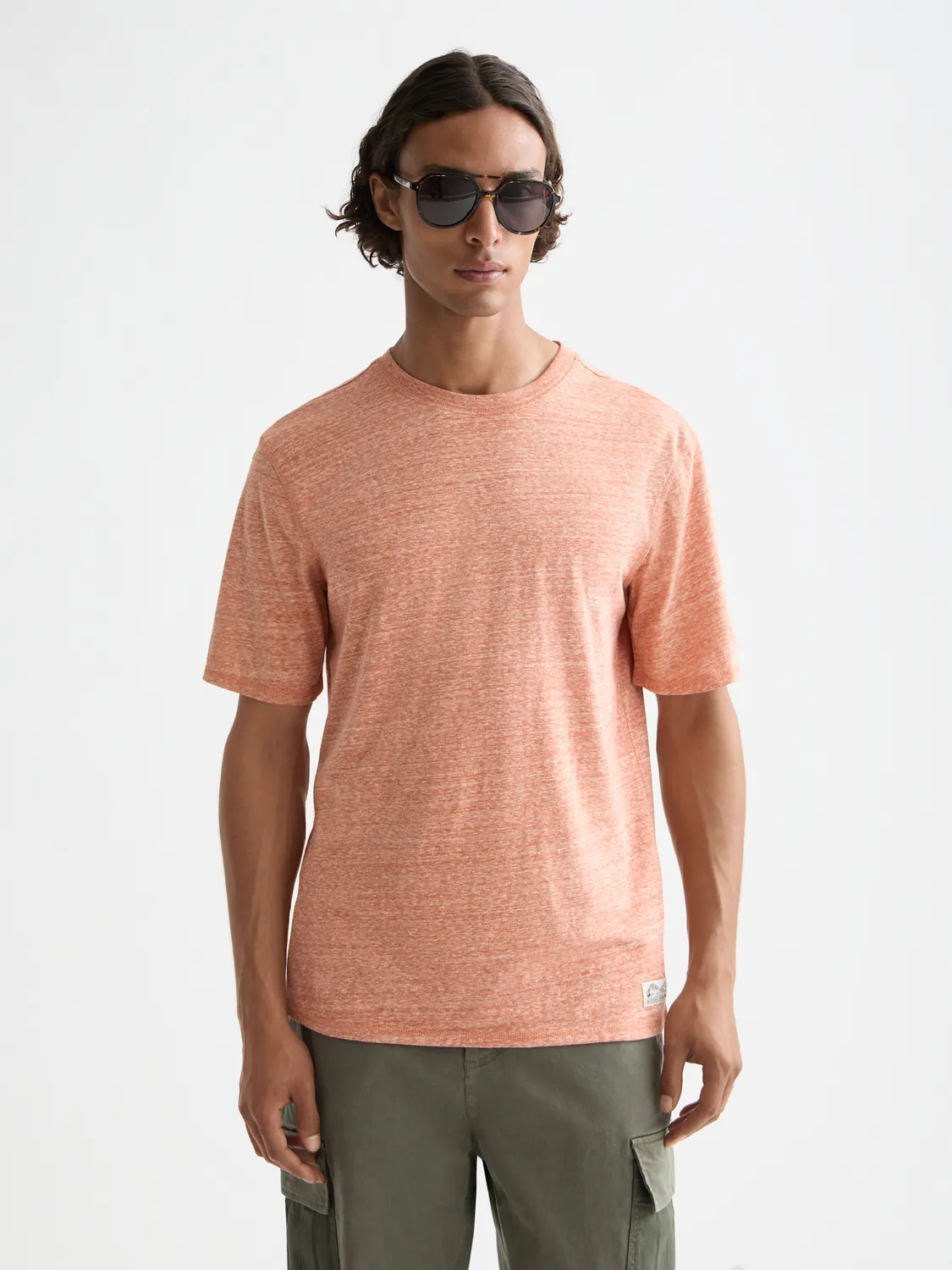 Melange t-shirt sold by Scotch & Soda