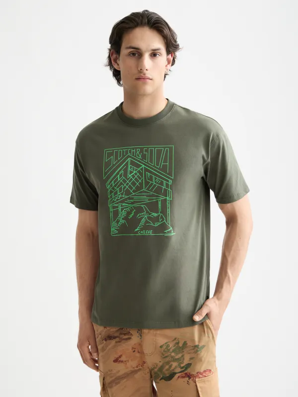 Graphic t-shirt sold by Scotch & Soda