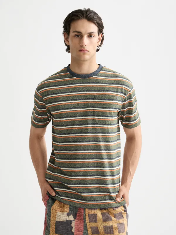 Yarn-dyed striped t-shirt sold by Scotch & Soda