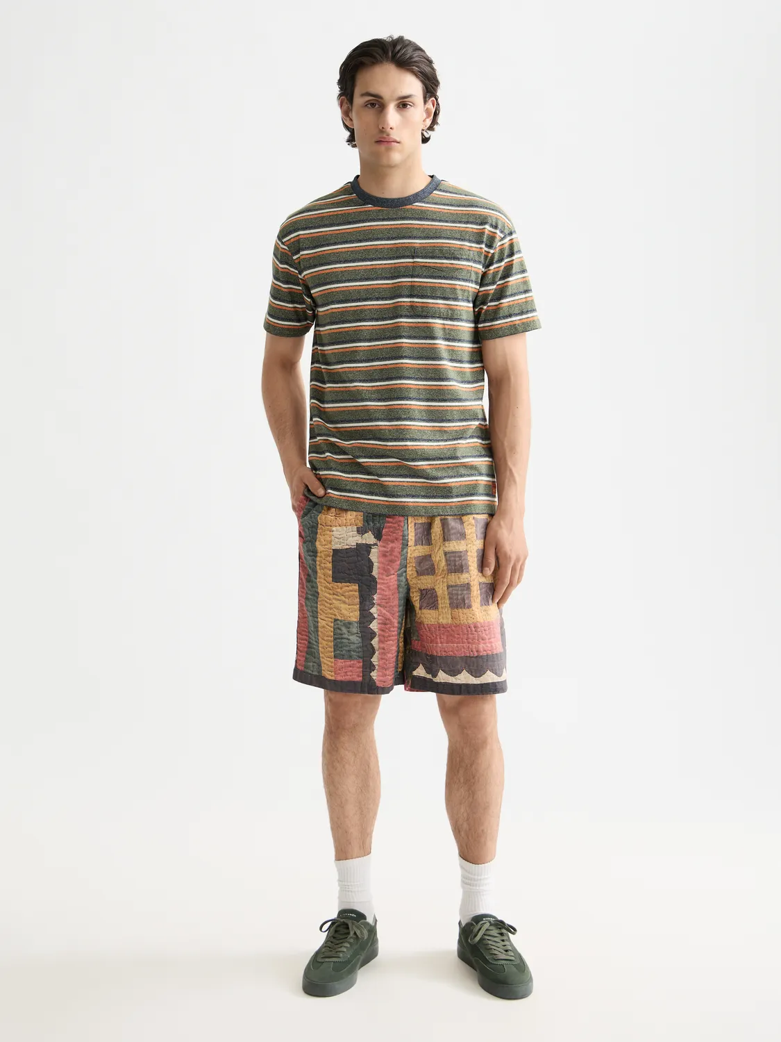 Yarn-dyed striped t-shirt sold by Scotch & Soda product image thumbnail 4