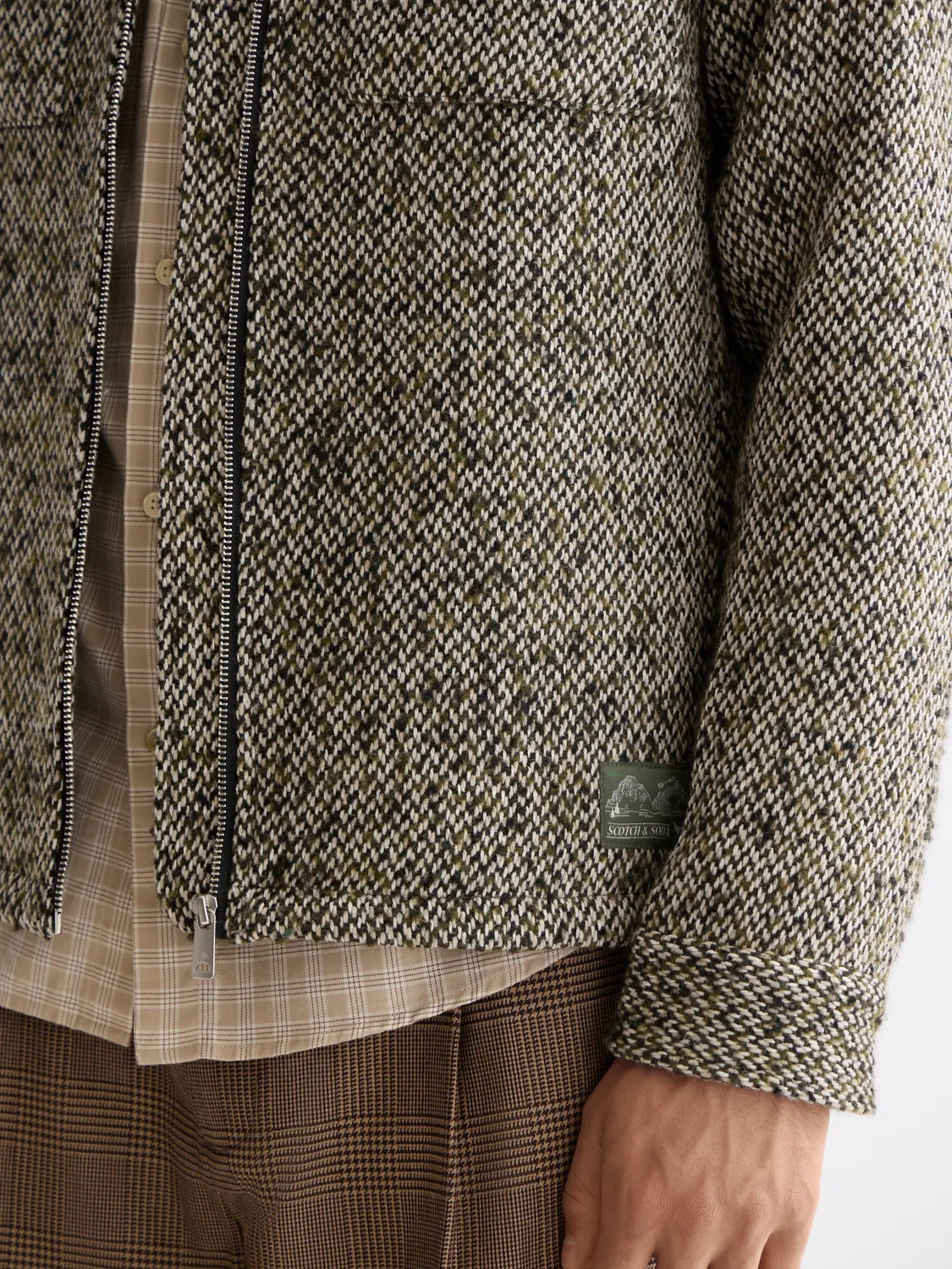 Tweed jacket sold by Scotch & Soda product image thumbnail 5