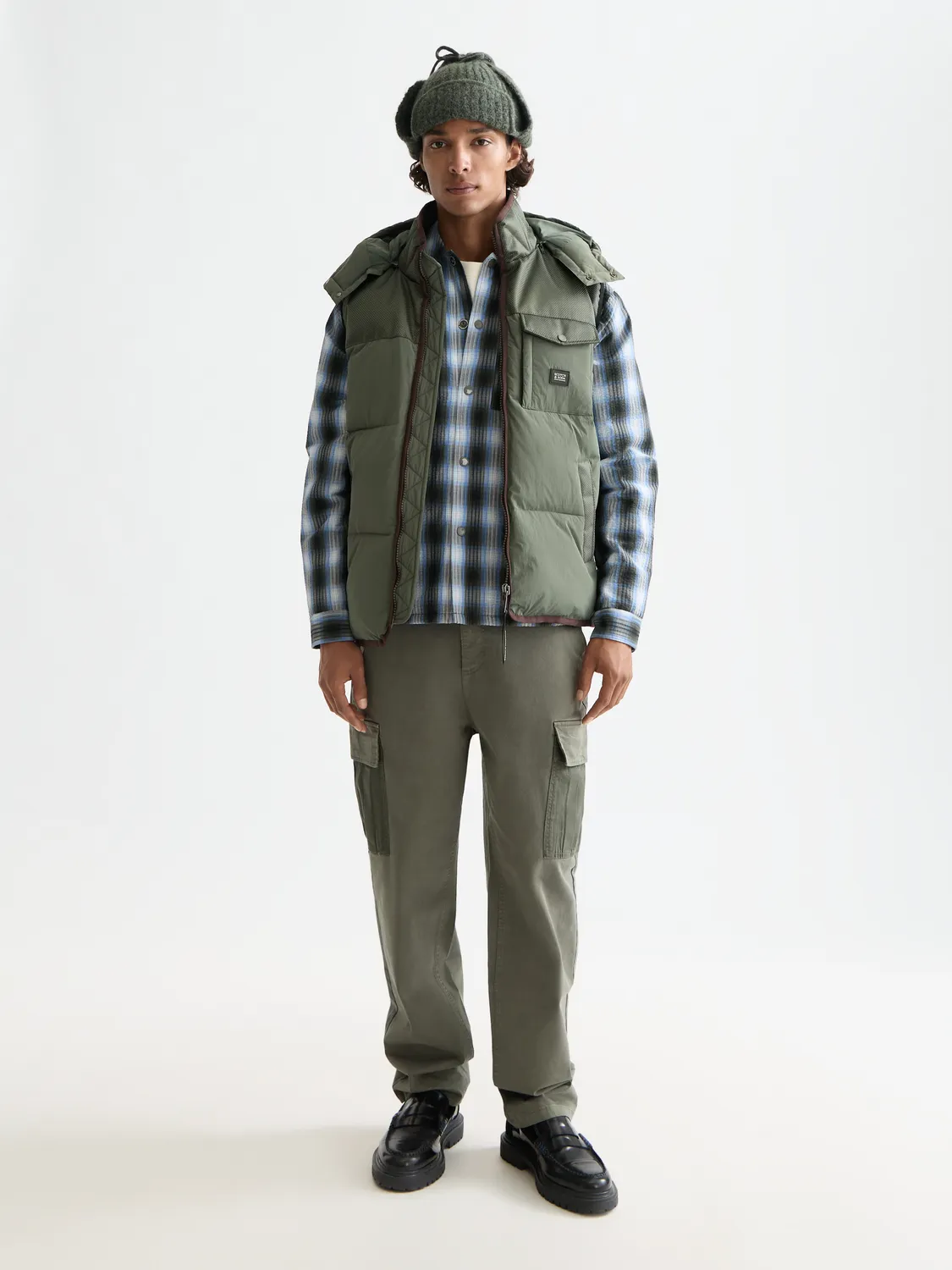 Hooded puffer vest sold by Scotch & Soda product image thumbnail 4