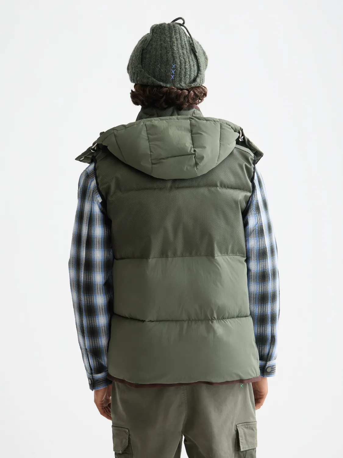 Hooded puffer vest sold by Scotch & Soda product image thumbnail 3