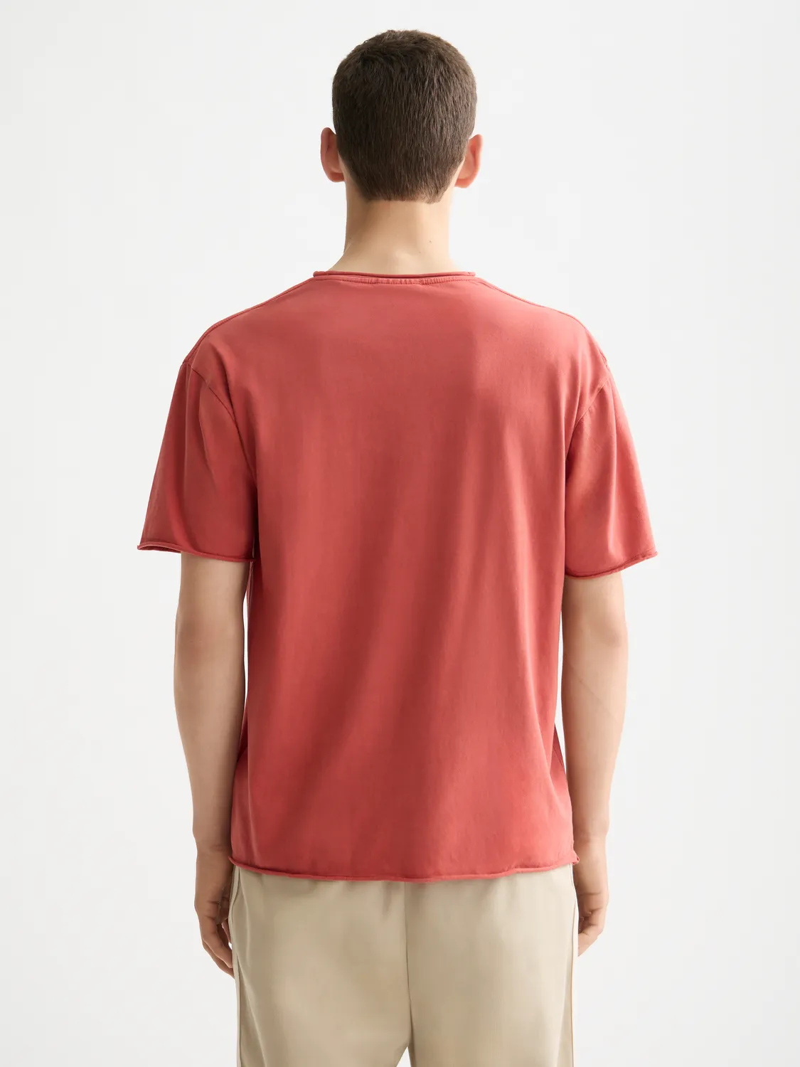 Raw edge t-shirt sold by Scotch & Soda product image thumbnail 3