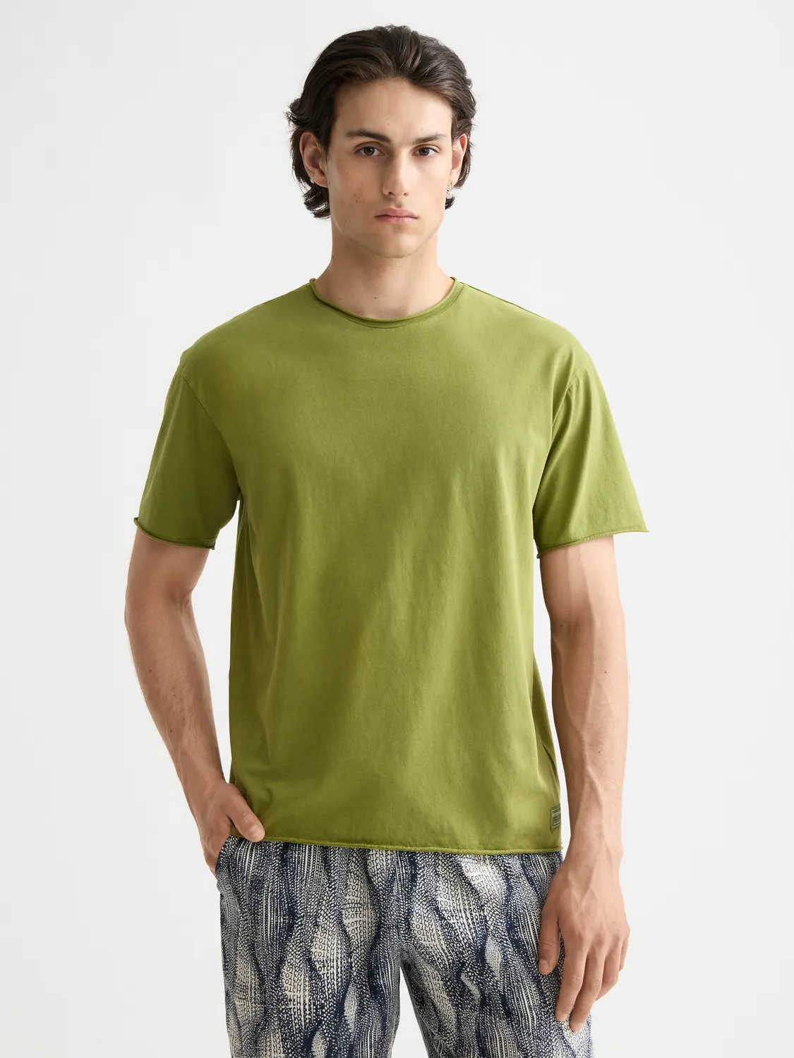 Raw edge t-shirt sold by Scotch & Soda
