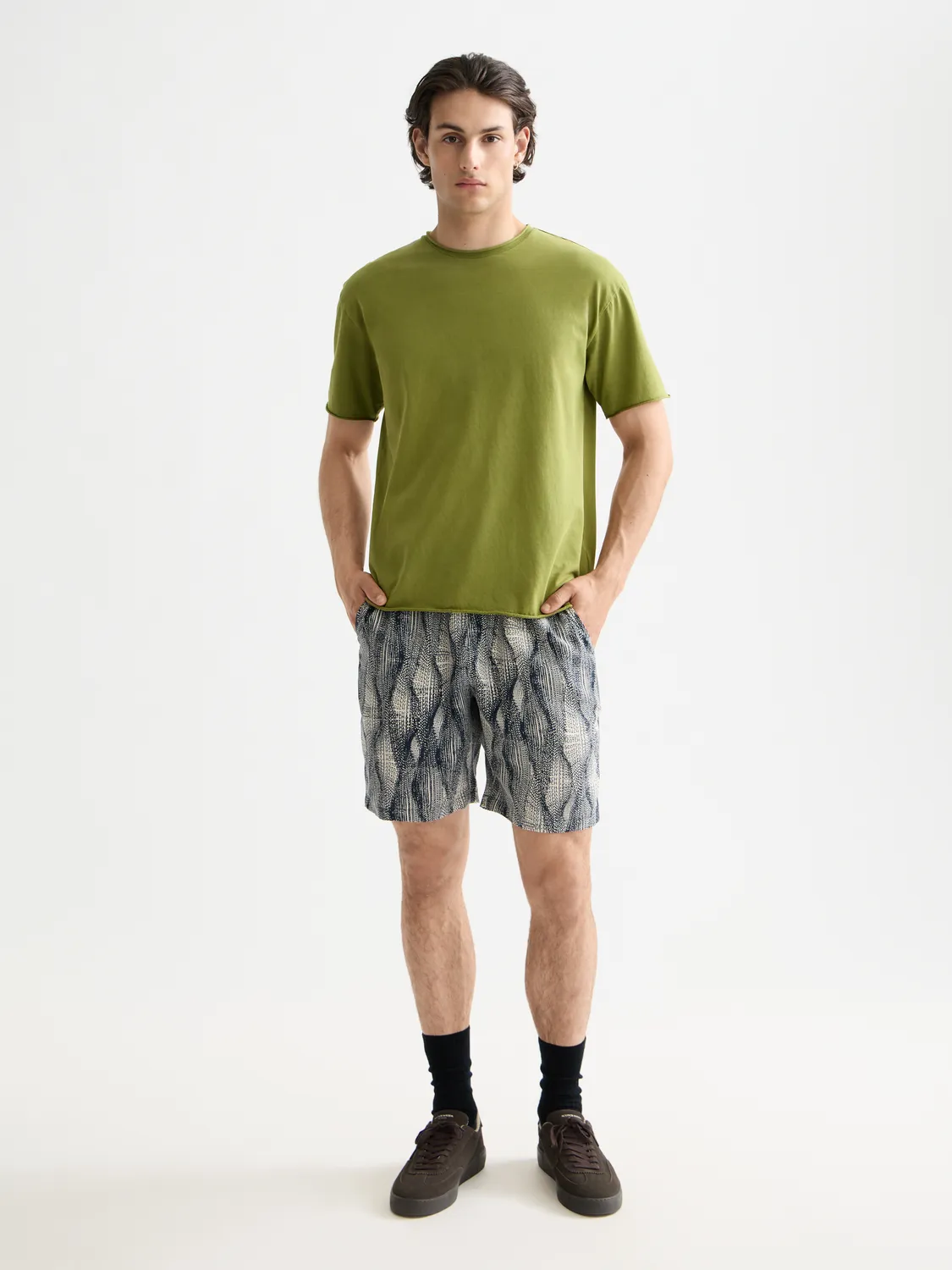 Raw edge t-shirt sold by Scotch & Soda product image thumbnail 4