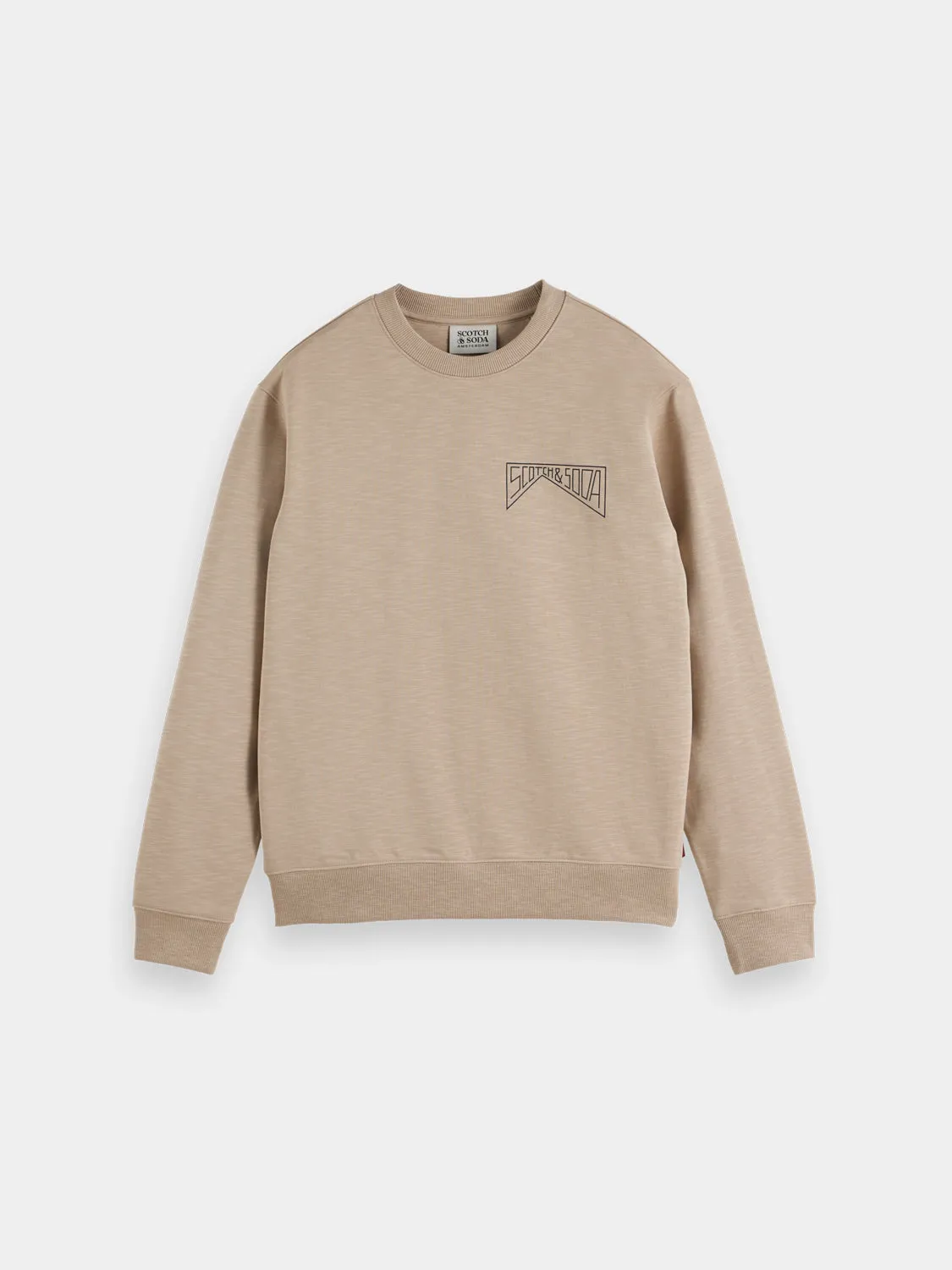 Chest logo sweatshirt sold by Scotch & Soda product image thumbnail 2