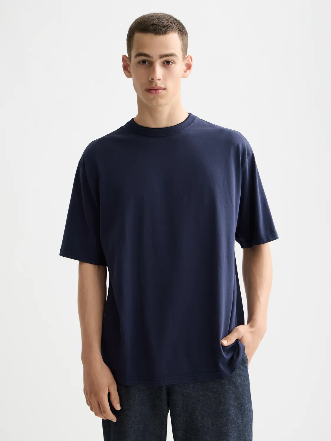 Garment-dyed t-shirt sold by Scotch & Soda