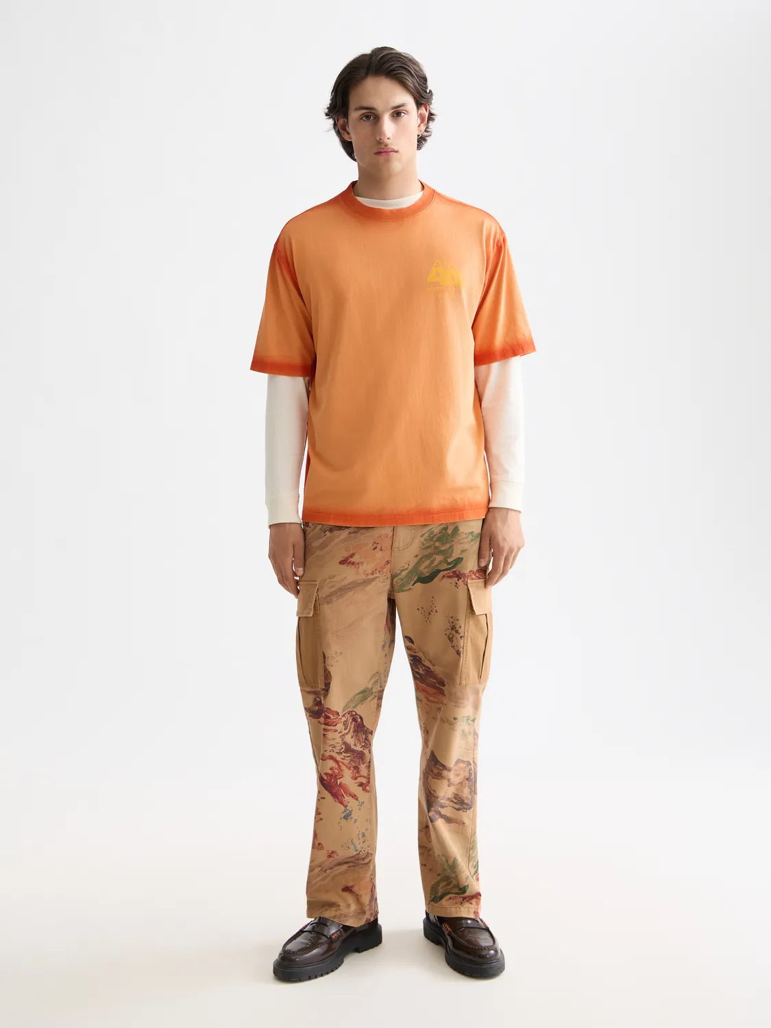 Garment-dyed t-shirt sold by Scotch & Soda product image thumbnail 4