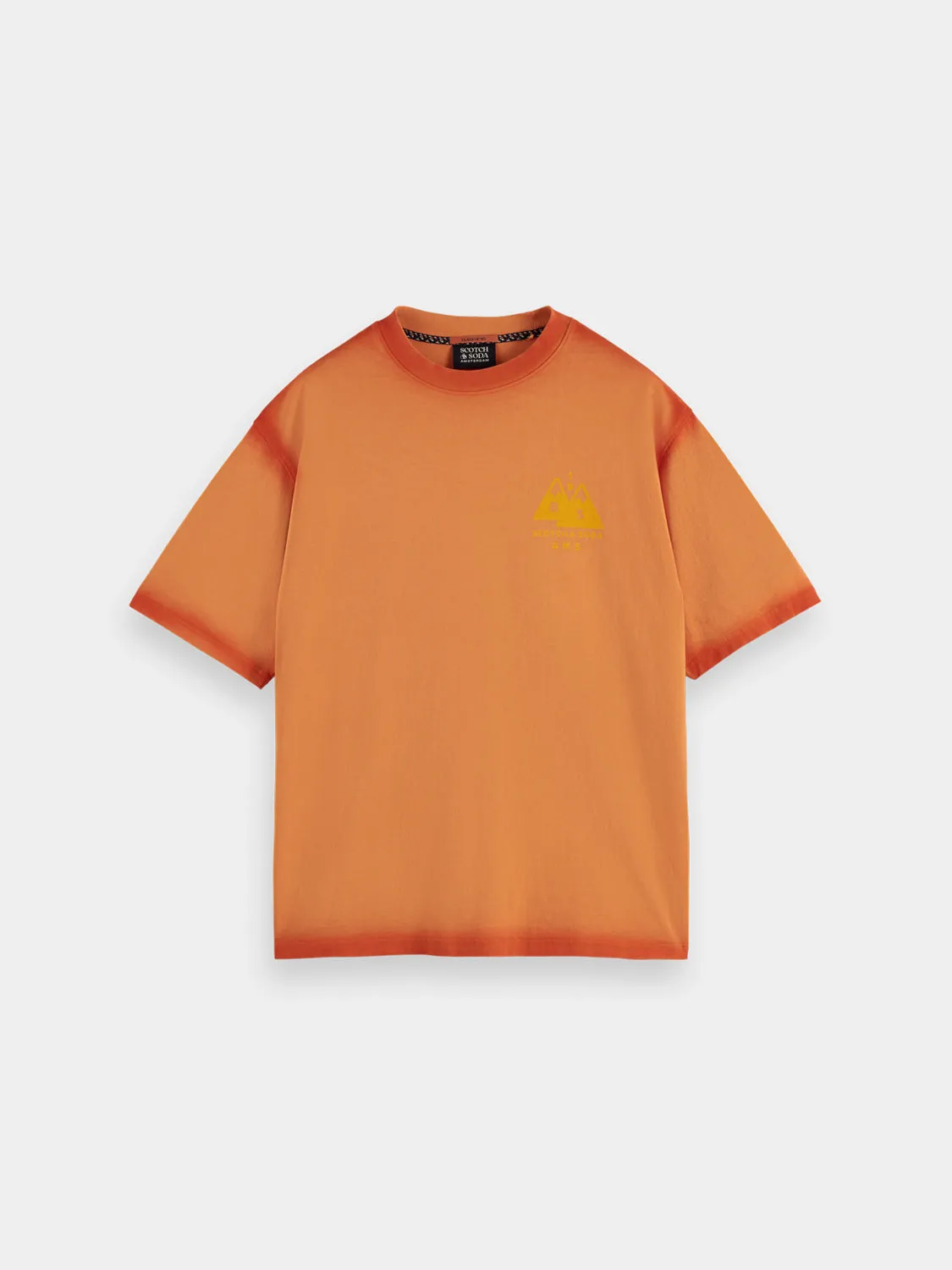 Garment-dyed t-shirt sold by Scotch & Soda product image thumbnail 2