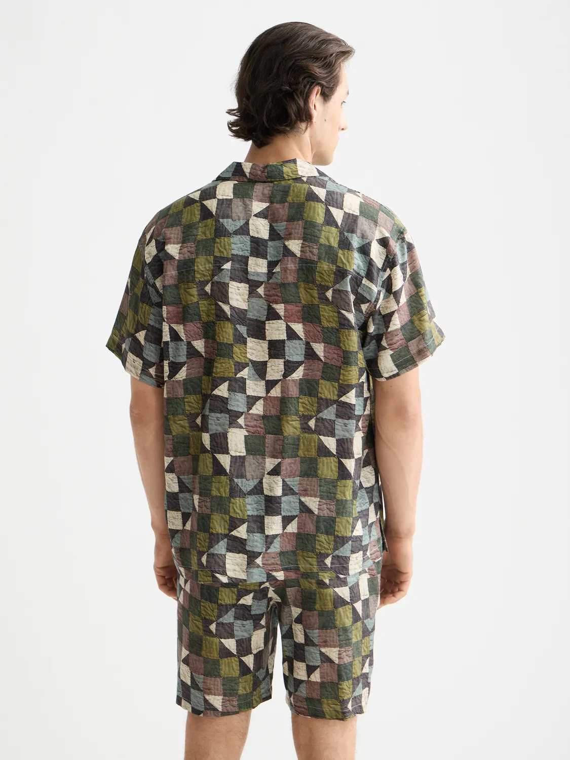 Printed short sleeved shirt sold by Scotch & Soda product image thumbnail 3