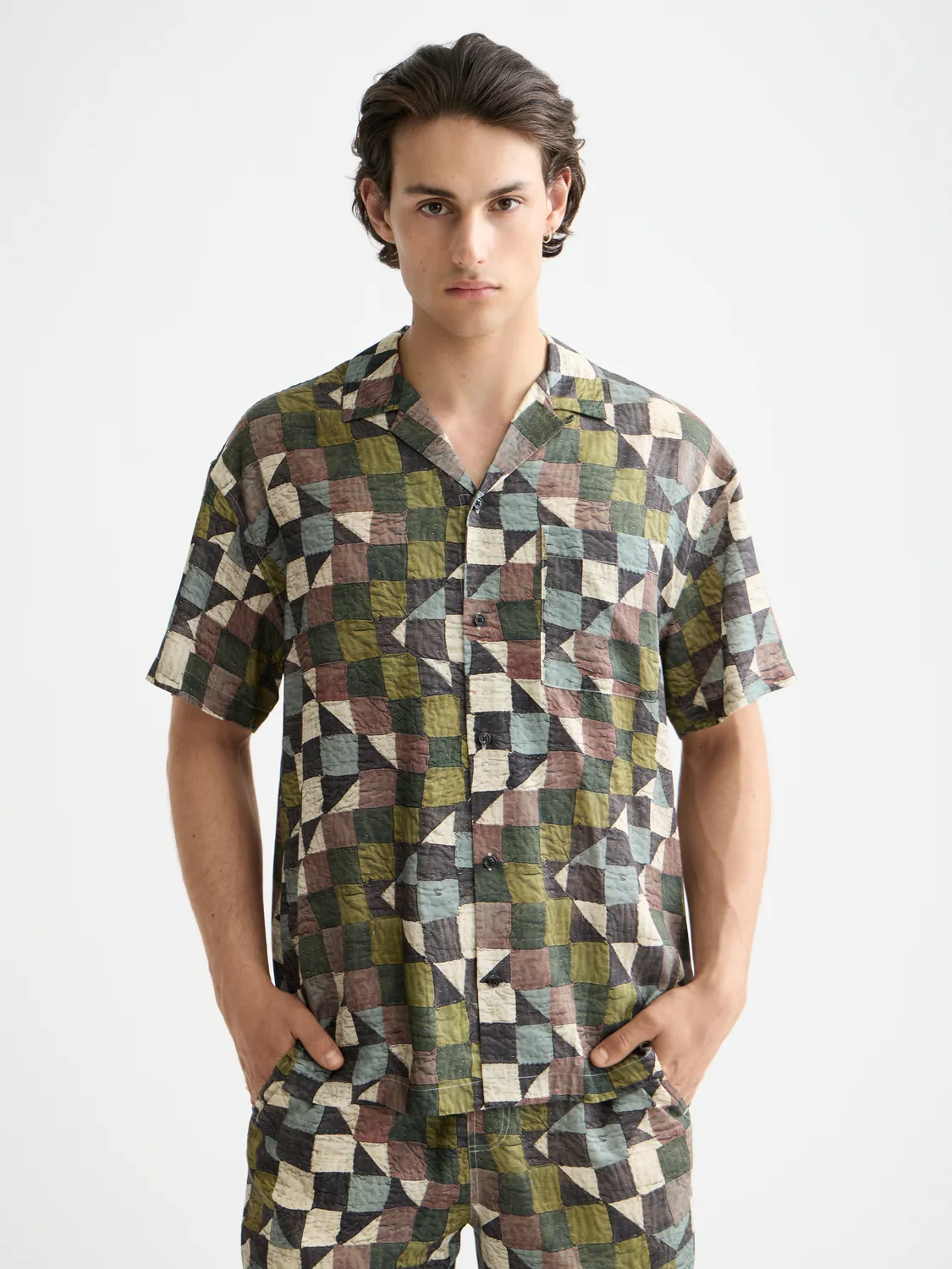 Printed short sleeved shirt sold by Scotch & Soda