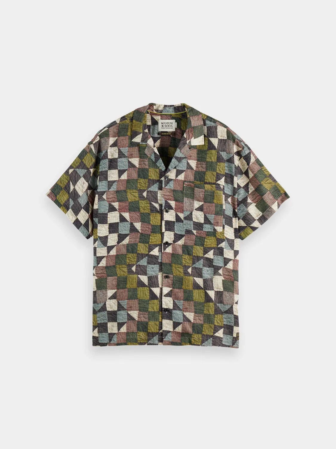 Printed short sleeved shirt sold by Scotch & Soda product image thumbnail 2