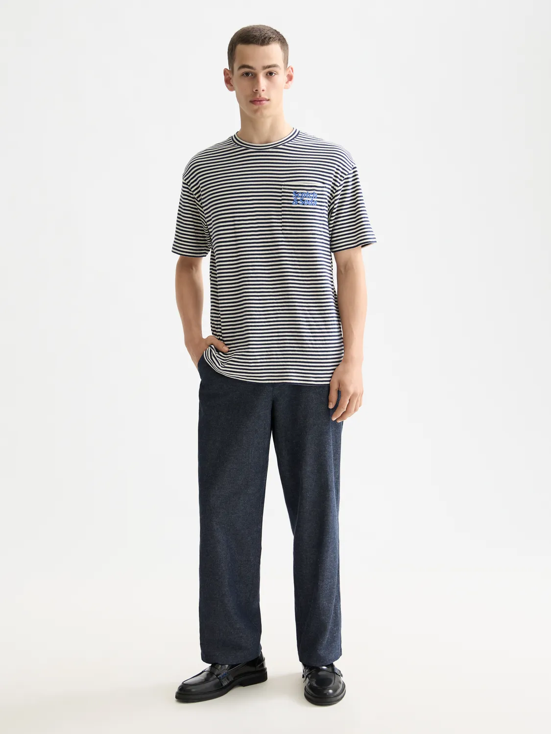 Double face pocket t-shirt sold by Scotch & Soda product image thumbnail 4