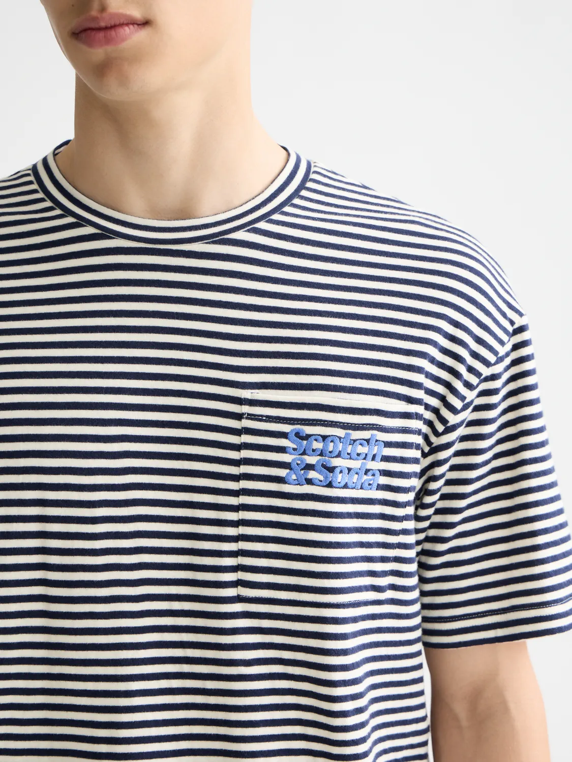 Double face pocket t-shirt sold by Scotch & Soda product image thumbnail 5